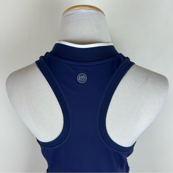 Southern Tide Kristy Performance Dress Navy Blue XS - Picture 7 of 8